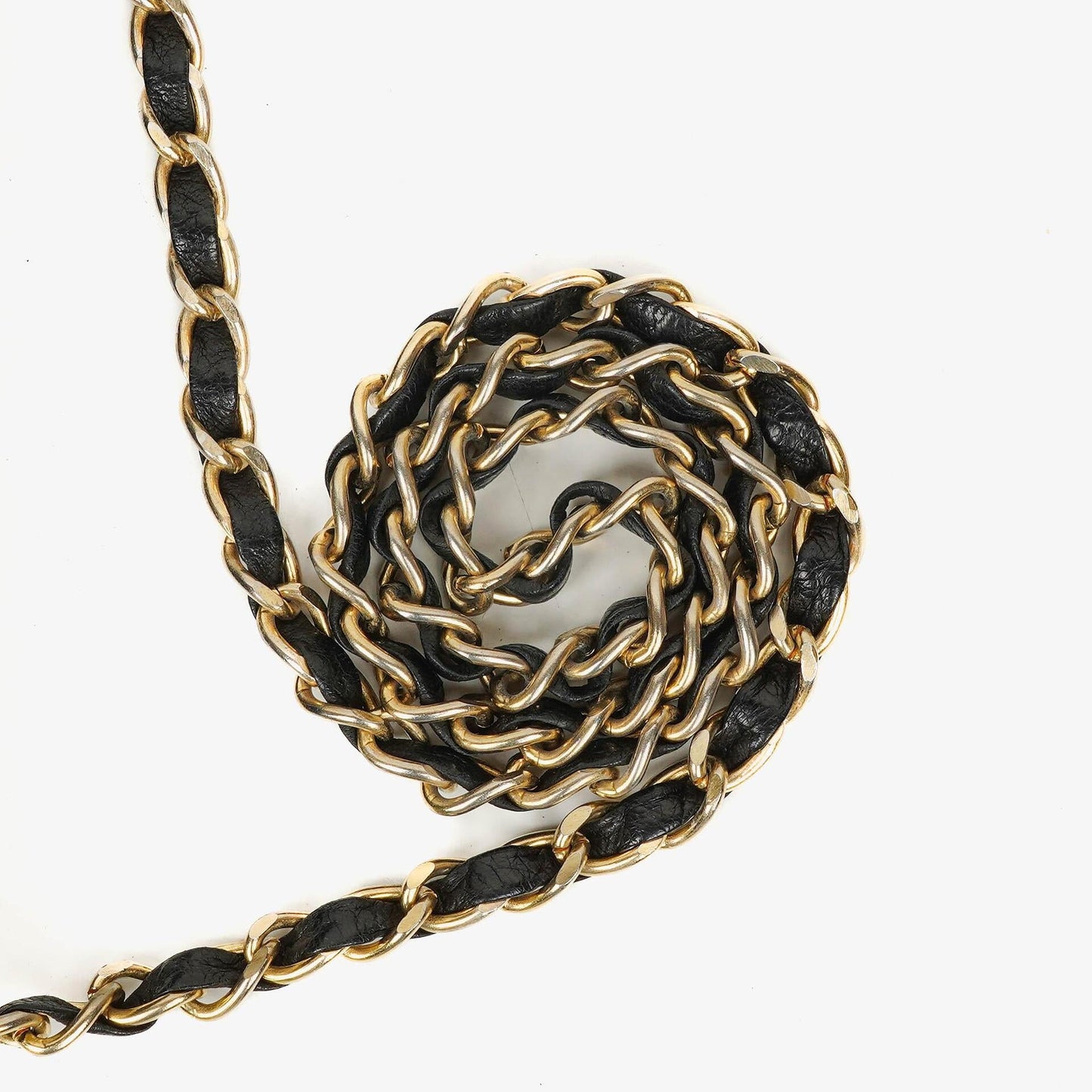 Chanel Mini Classic WOC Full Flap Geldbörse mit Kette aus schwarzem gestepptem Lammleder mit 24K vergoldeter Hardware