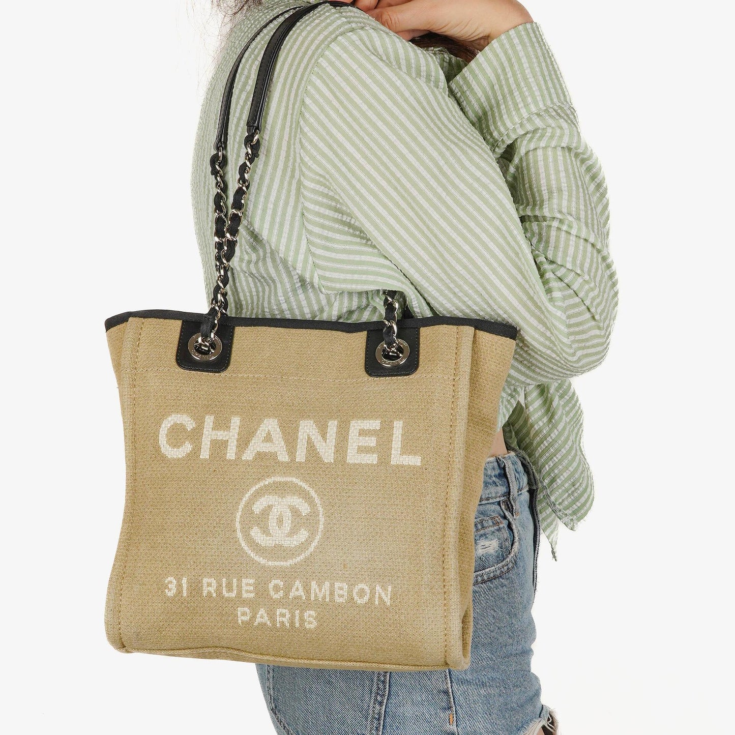 Chanel Mini Deauville Tote Tasche