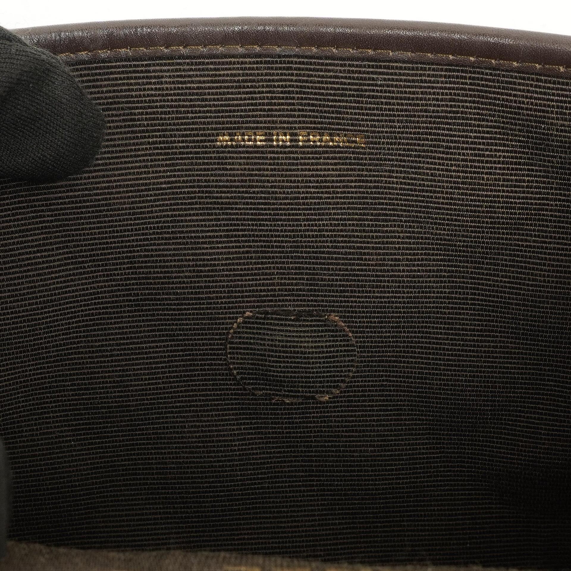 Chanel Mini Flap Tasche Braun Gestepptes Lammleder Mit 24K Vergoldeten Beschlägen