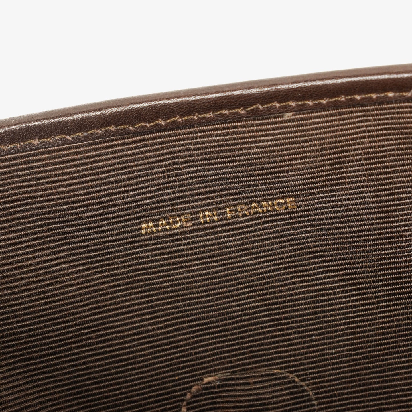 Chanel Mini Flap Tasche aus braunem gestepptem Lammleder mit 24K-vergoldeten Beschlägen
