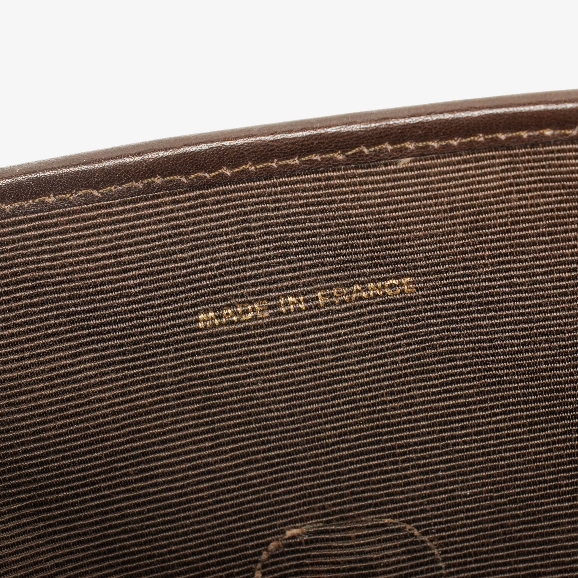 Chanel Mini Flap Tasche aus braunem gestepptem Lammleder mit 24K-vergoldeten Beschlägen