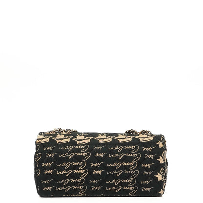 Chanel Mini Rechteckige Bedruckte Cambon Single Flap Tasche Mit 24K Vergoldeten Beschlägen