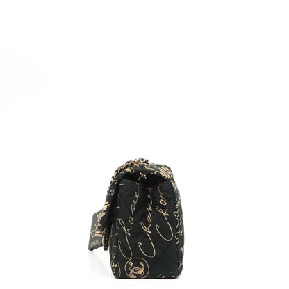 Chanel Mini Rechteckige Bedruckte Cambon Single Flap Tasche Mit 24K Vergoldeten Beschlägen