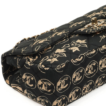 Chanel Mini Rechteckige Bedruckte Cambon Single Flap Tasche Mit 24K Vergoldeten Beschlägen