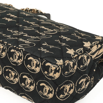 Chanel Mini Rechteckige Bedruckte Cambon Single Flap Tasche Mit 24K Vergoldeten Beschlägen