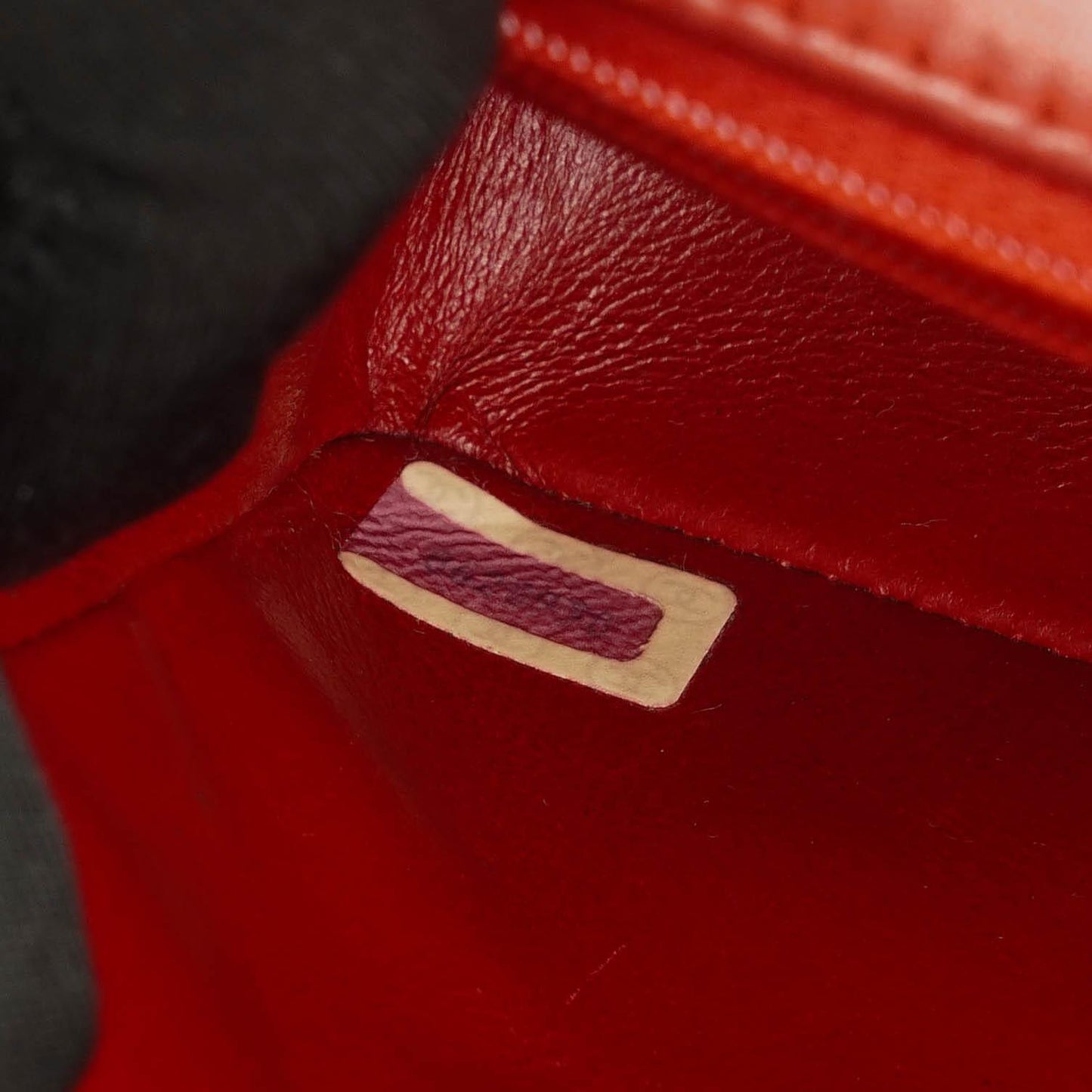 Chanel Mini Quadrat Klassische Klapptasche Rotes Gequiltetes Lammleder 24K Vergoldete Hardware