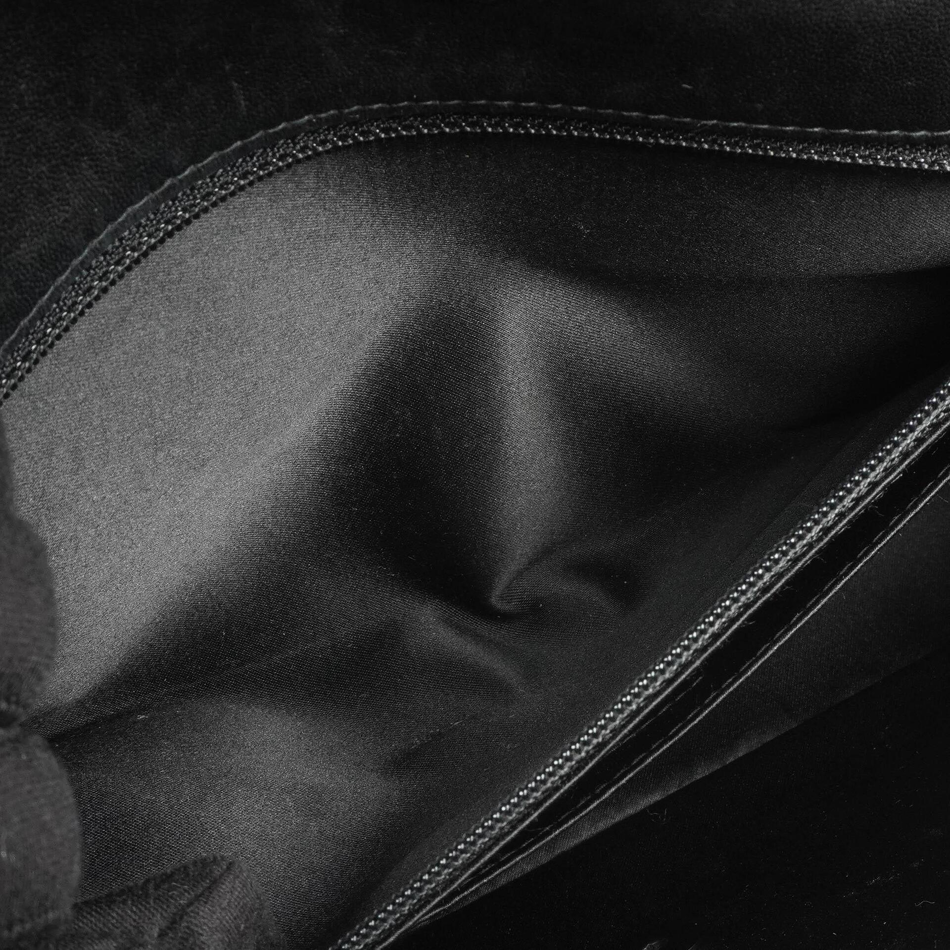 Chanel Nylon Travel Line Medium Classic Flap Bag So Black