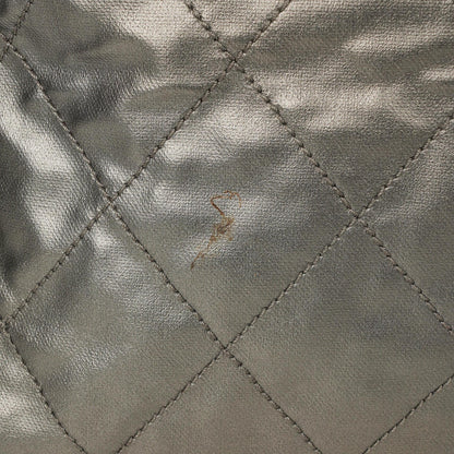 Chanel Paris-Biarritz Silber und Creme Große Hobo Tasche