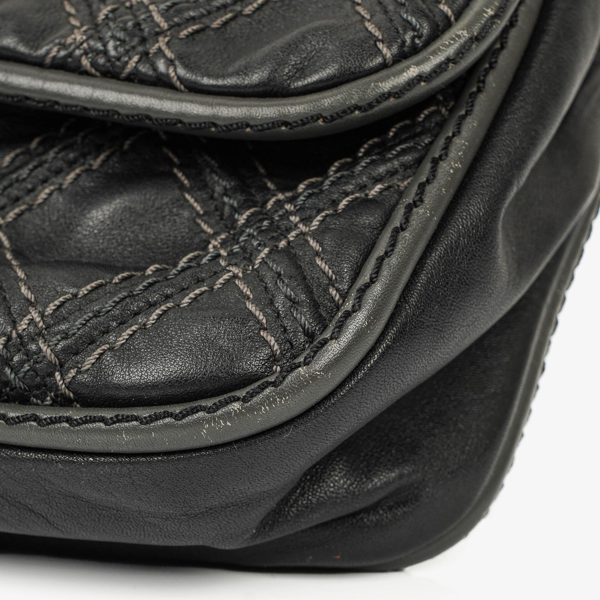 Chanel Paris-Bombay Schwarze Triptychon Klappentasche