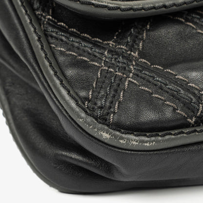 Chanel Paris-Bombay Schwarze Triptychon Klappentasche