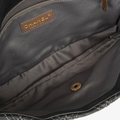 Chanel Paris-Bombay Schwarze Triptychon Klappentasche