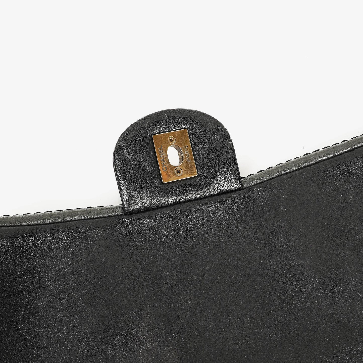 Chanel Paris-Bombay Schwarze Triptychon Klappentasche