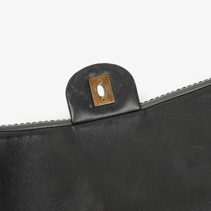 Chanel Paris-Bombay Schwarze Triptychon Klappentasche