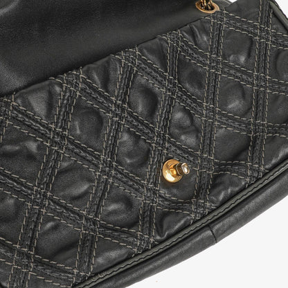 Chanel Paris-Bombay Schwarze Triptychon Klappentasche