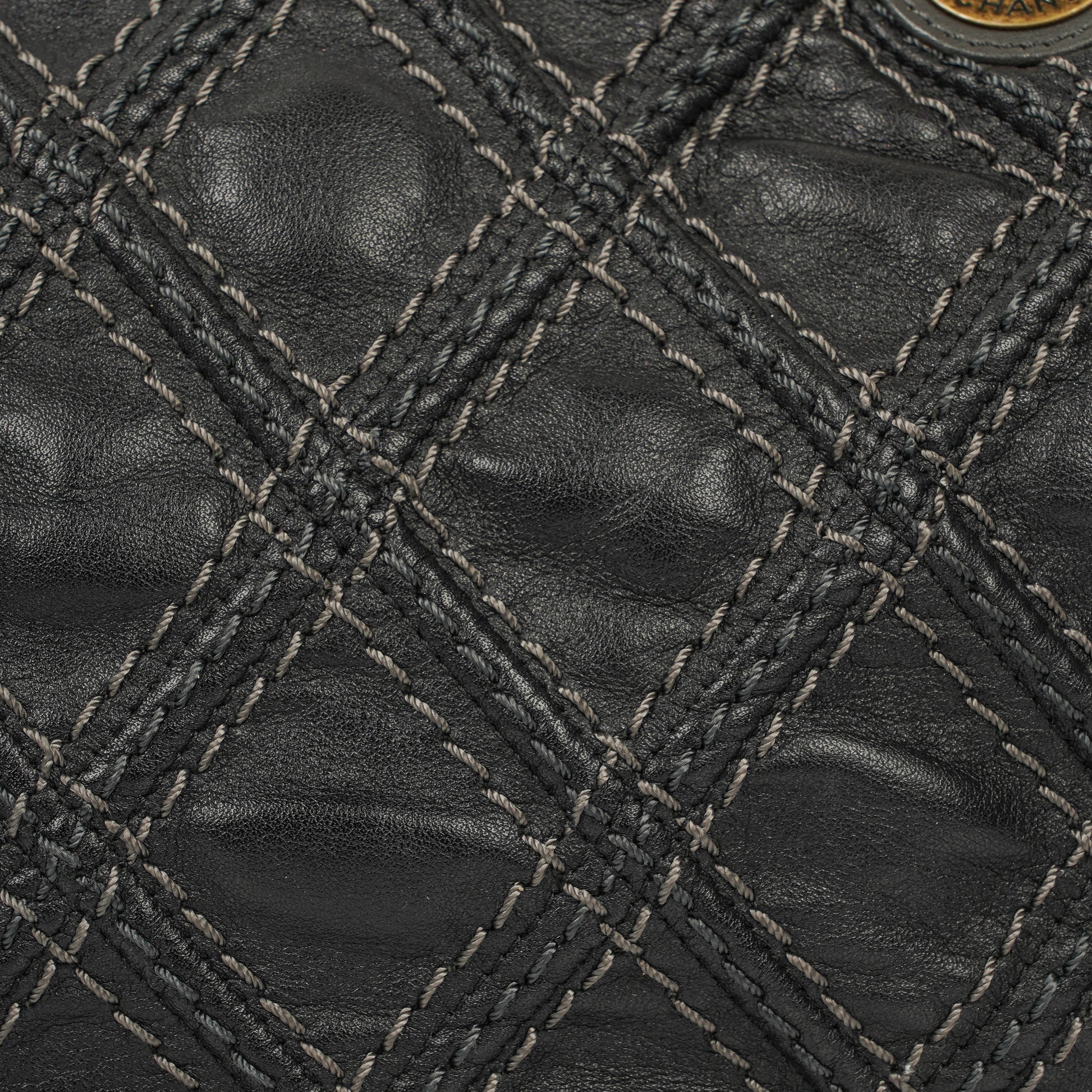 Chanel Paris-Bombay Schwarze Triptychon Klappentasche