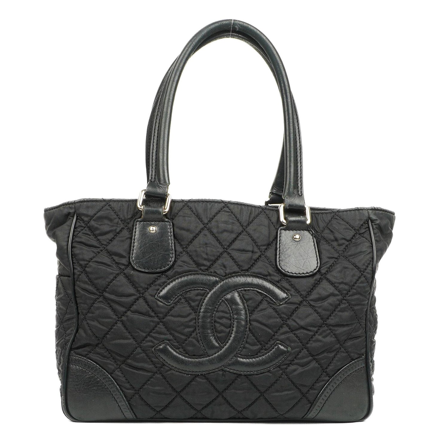 Chanel Paris New York Linie Tote Bag in Schwarz