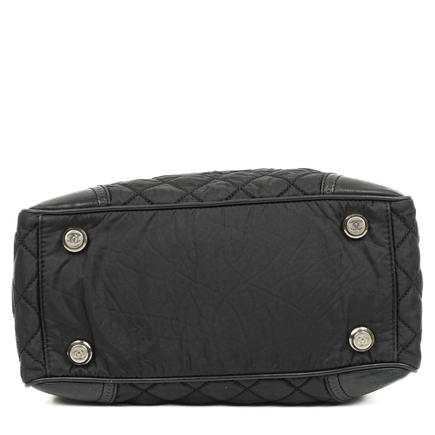 Chanel Paris New York Linie Tote Bag in Schwarz