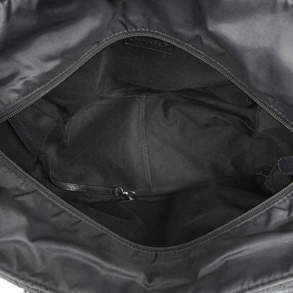 Chanel Paris New York Linie Tote Bag in Schwarz