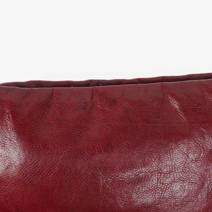 Chanel Paris-Shanghai Schultertasche aus rotem Leder
