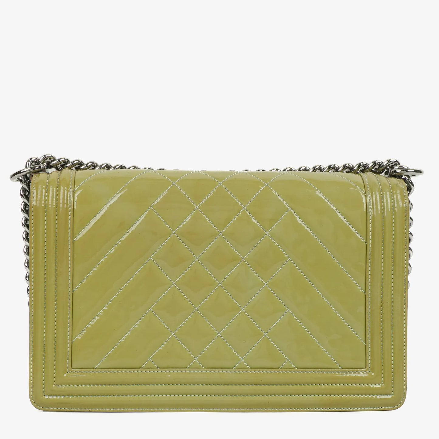 Chanel Boy Flap Tasche aus Lackleder