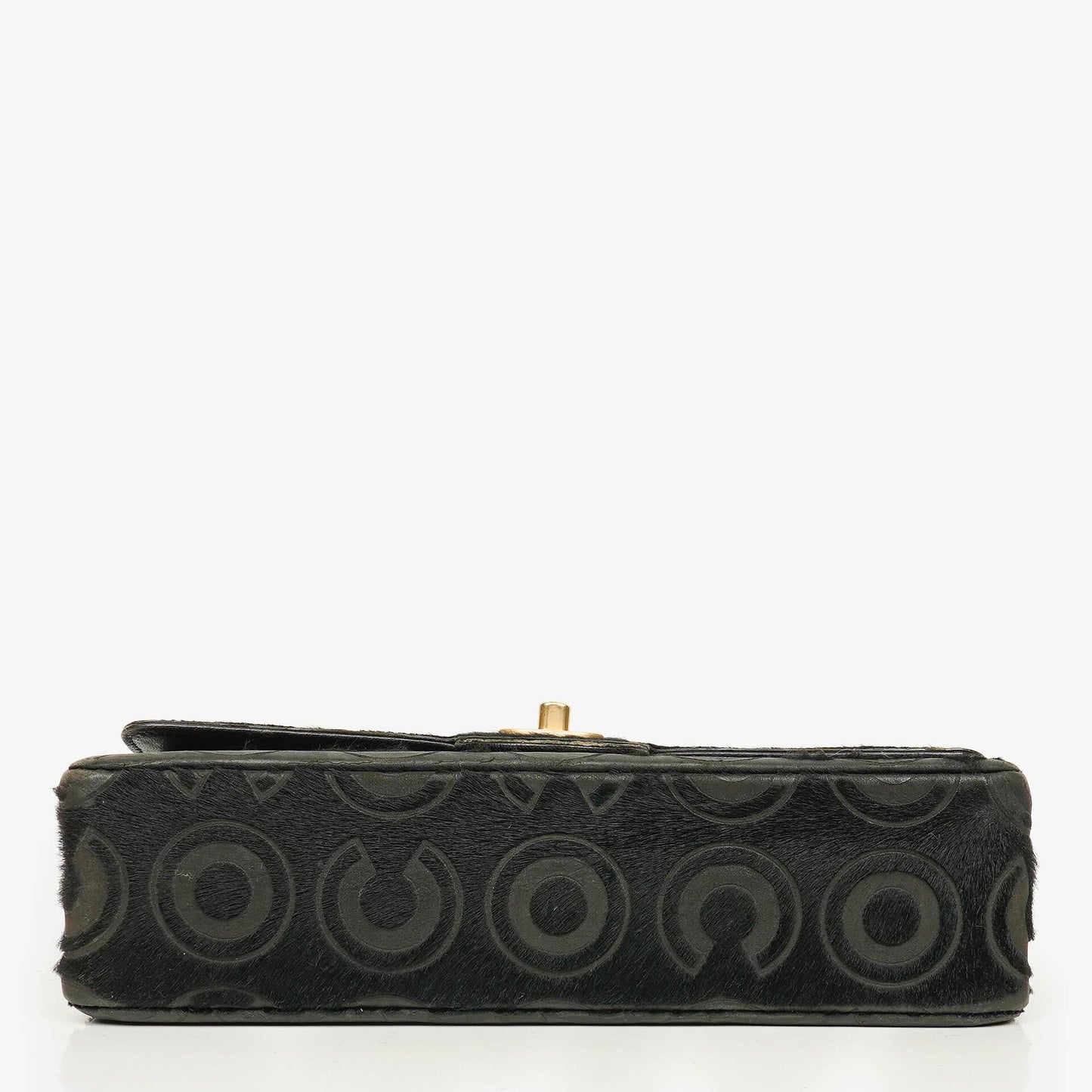 CHANEL Double Flap Tasche aus Ponyhaar