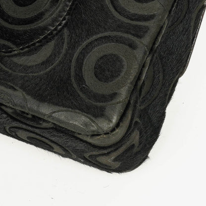 CHANEL Double Flap Tasche aus Ponyhaar