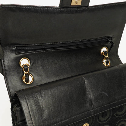 CHANEL Double Flap Tasche aus Ponyhaar