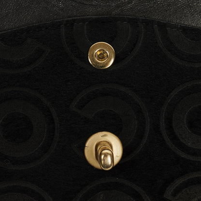 CHANEL Double Flap Tasche aus Ponyhaar