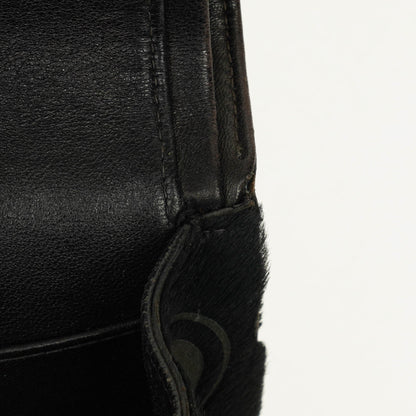 CHANEL Double Flap Tasche aus Ponyhaar