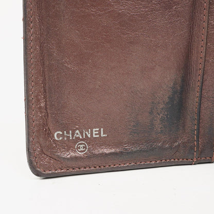 Chanel Lila Stepp-Altes Kalbsleder Reissue 2.55 Yen Geldbörse
