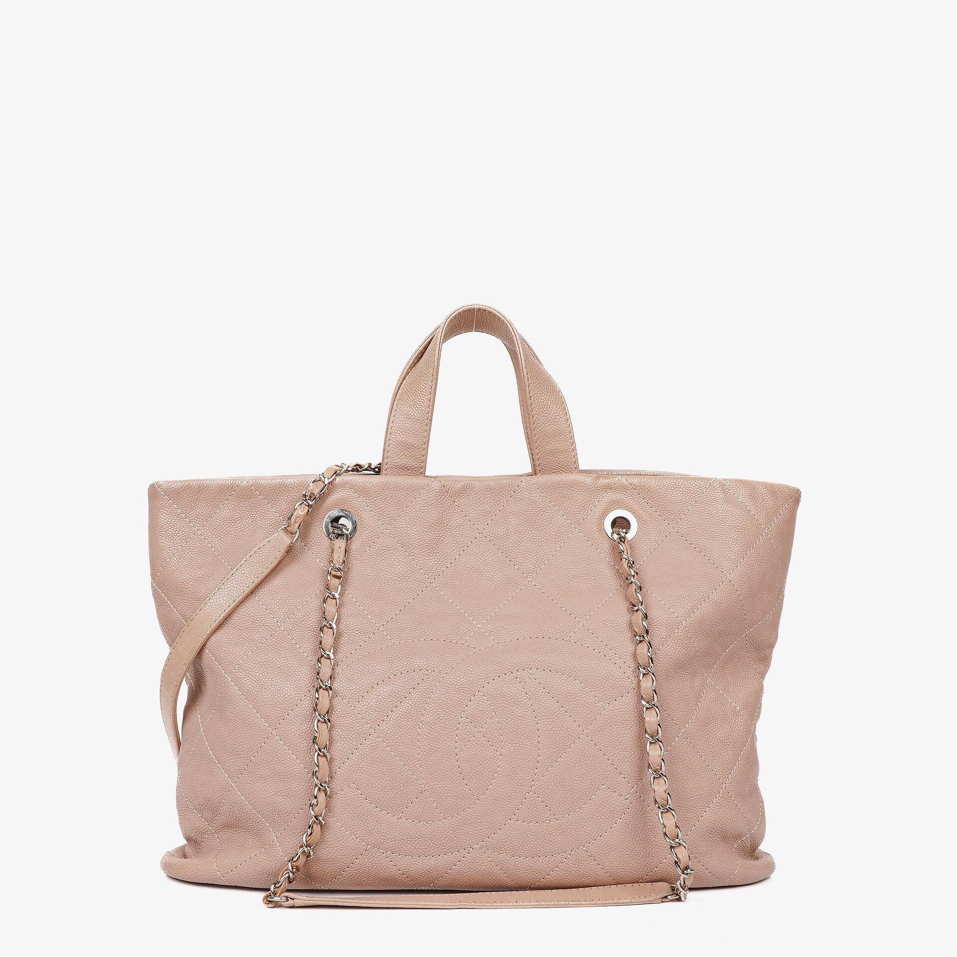 Chanel gesteppte Caviar Shopping Tote Bag