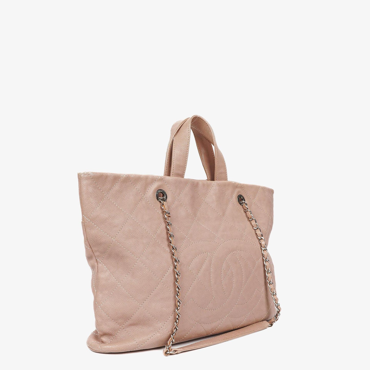 Chanel gesteppte Caviar Shopping Tote Bag