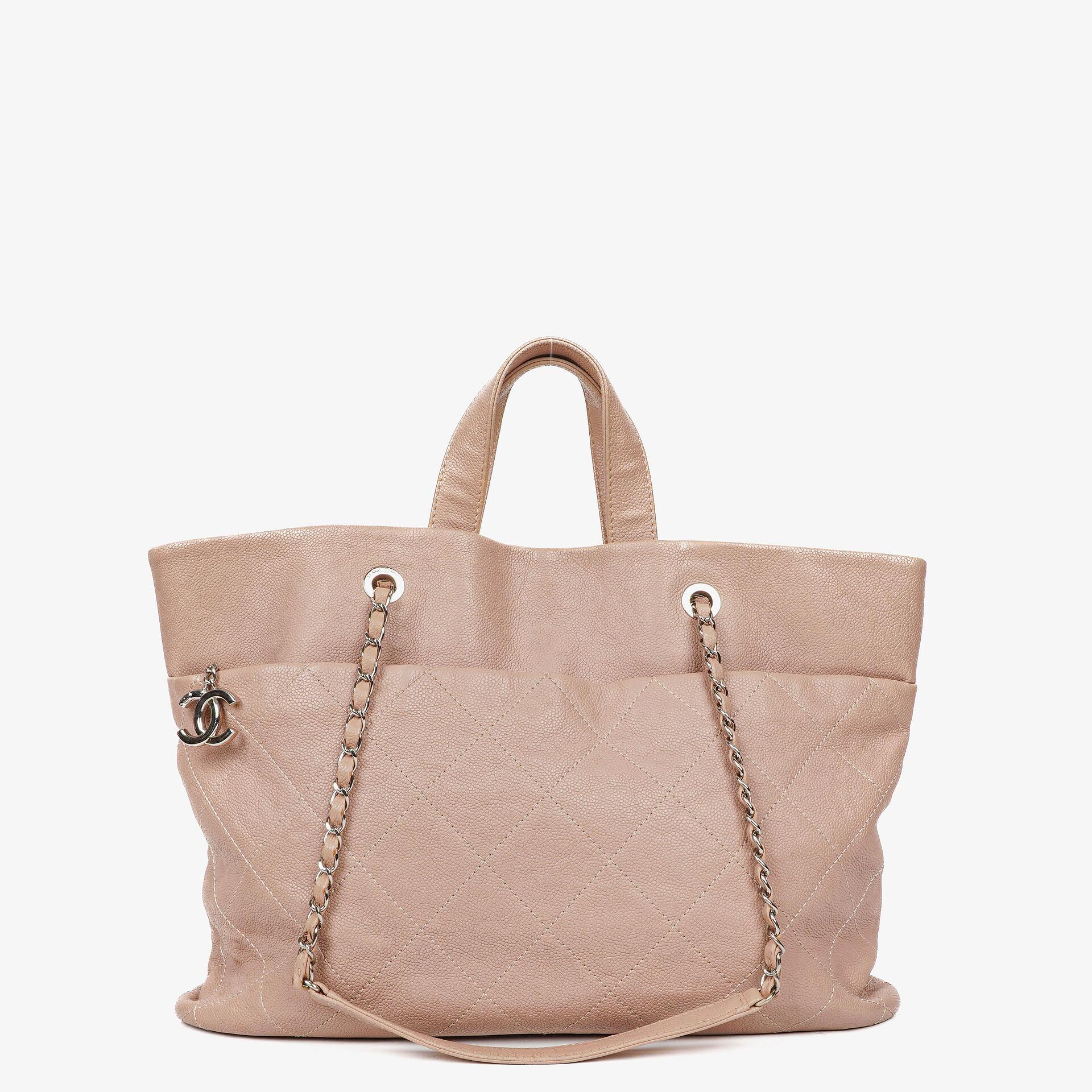 Chanel gesteppte Caviar Shopping Tote Bag