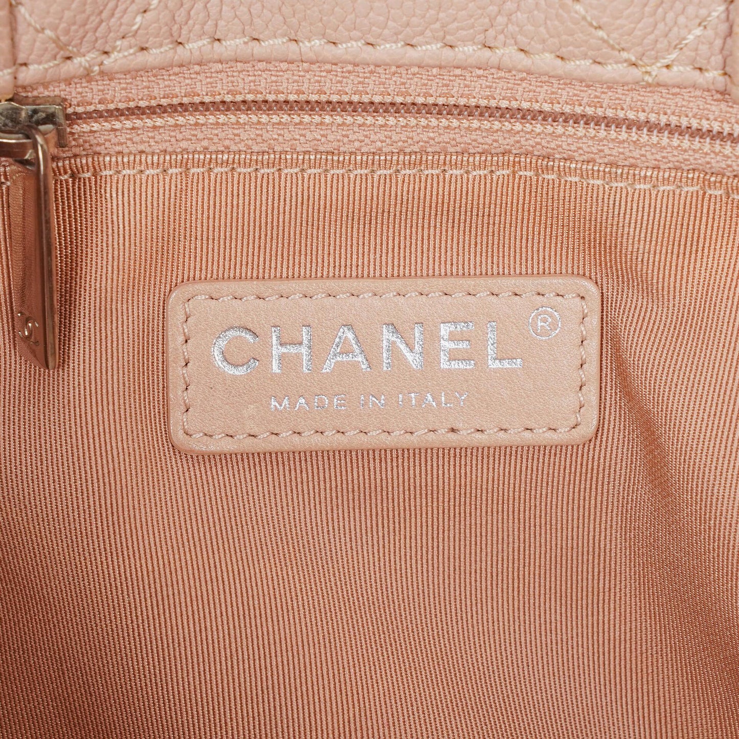 Chanel gesteppte Caviar Shopping Tote Bag
