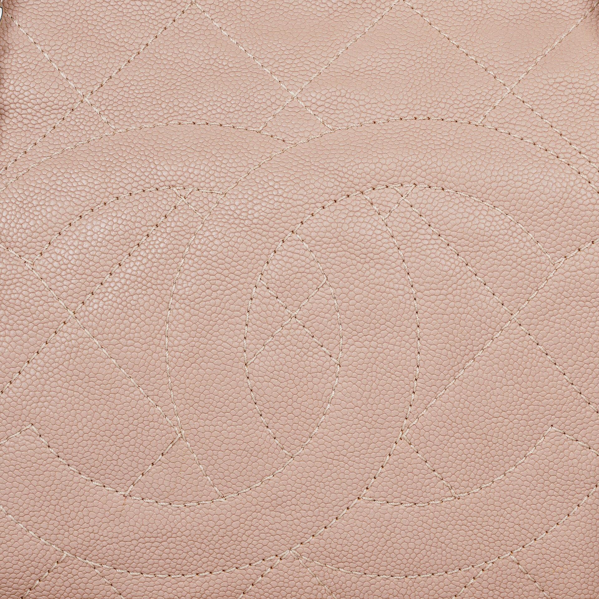 Chanel gesteppte Caviar Shopping Tote Bag