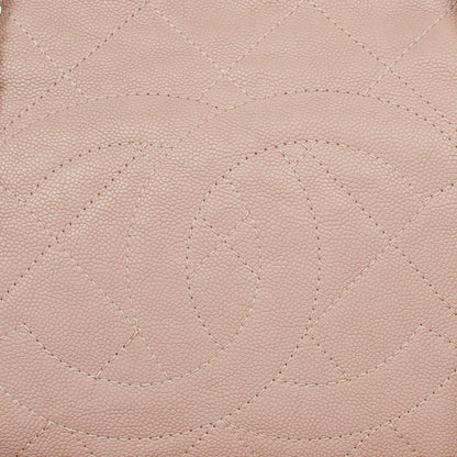 Chanel gesteppte Caviar Shopping Tote Bag