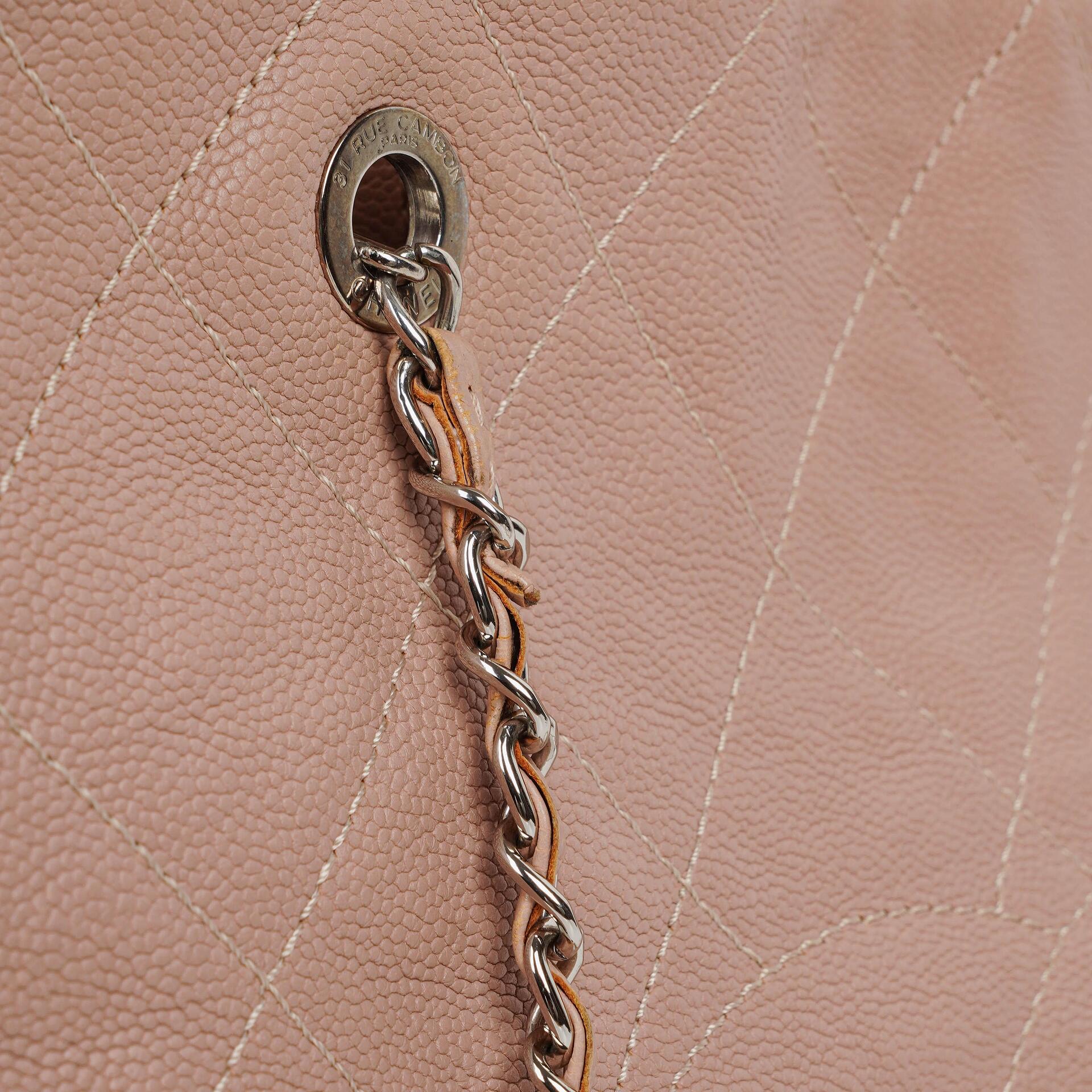 Chanel gesteppte Caviar Shopping Tote Bag