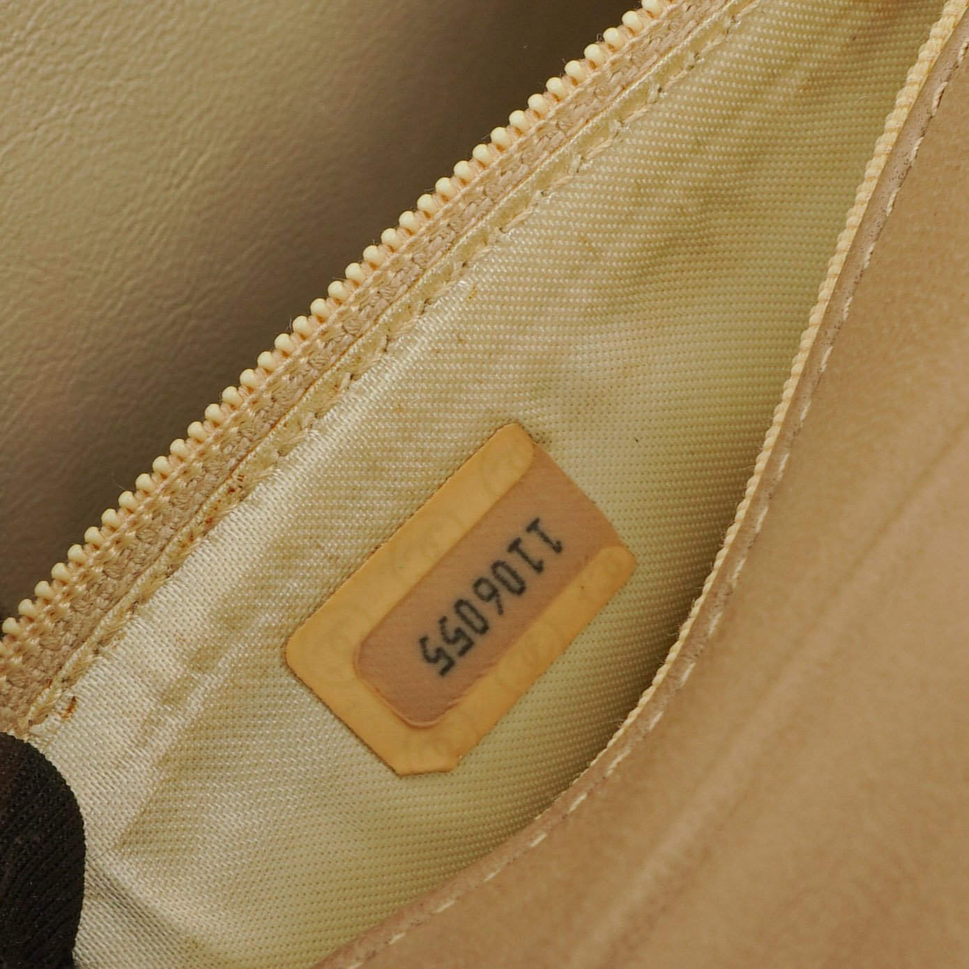 Chanel Vintage Tassel Flap Tasche aus gestepptem Lammleder