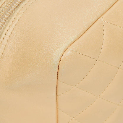 Chanel Ligne Cambon Schultertasche aus gestepptem Leder