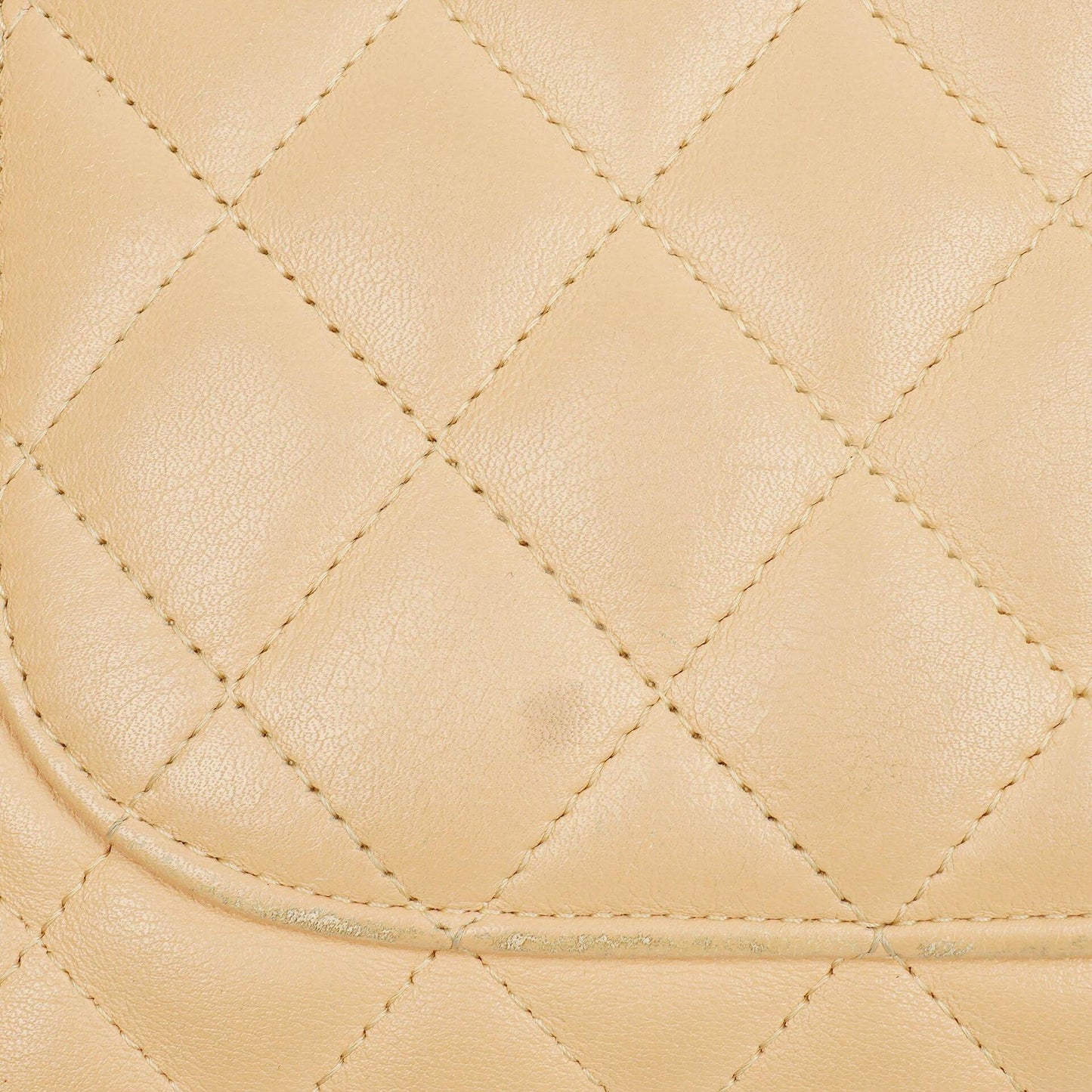 Chanel Ligne Cambon Schultertasche aus gestepptem Leder