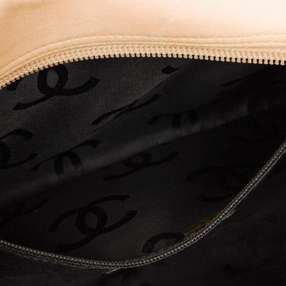 Chanel Ligne Cambon Schultertasche aus gestepptem Leder