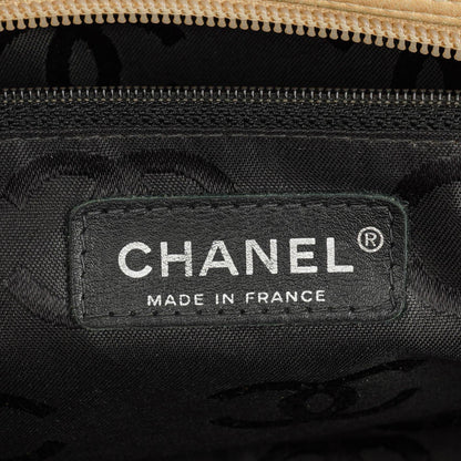 Chanel Ligne Cambon Schultertasche aus gestepptem Leder