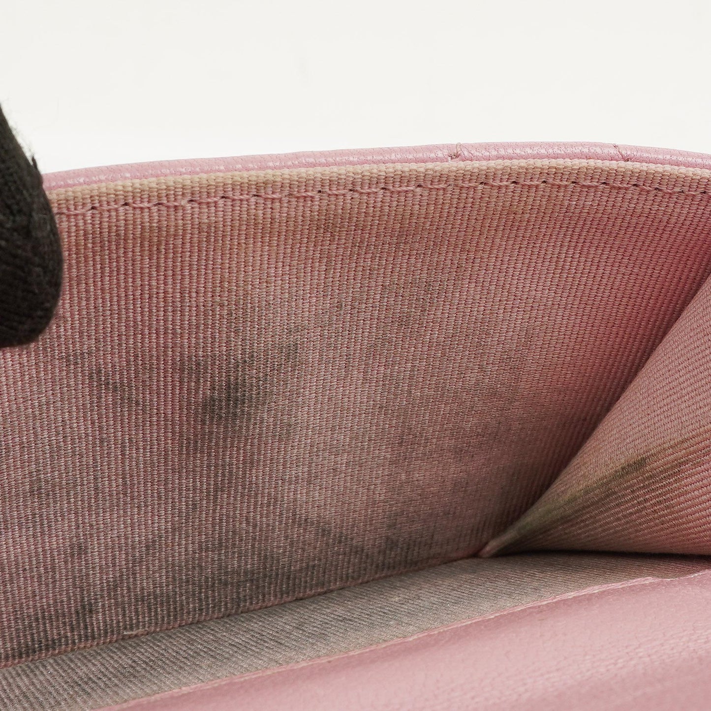 Chanel 19 Kleine Flap Geldbörse in Pink, gesteppt