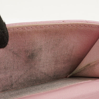 Chanel 19 Kleine Flap Geldbörse in Pink, gesteppt