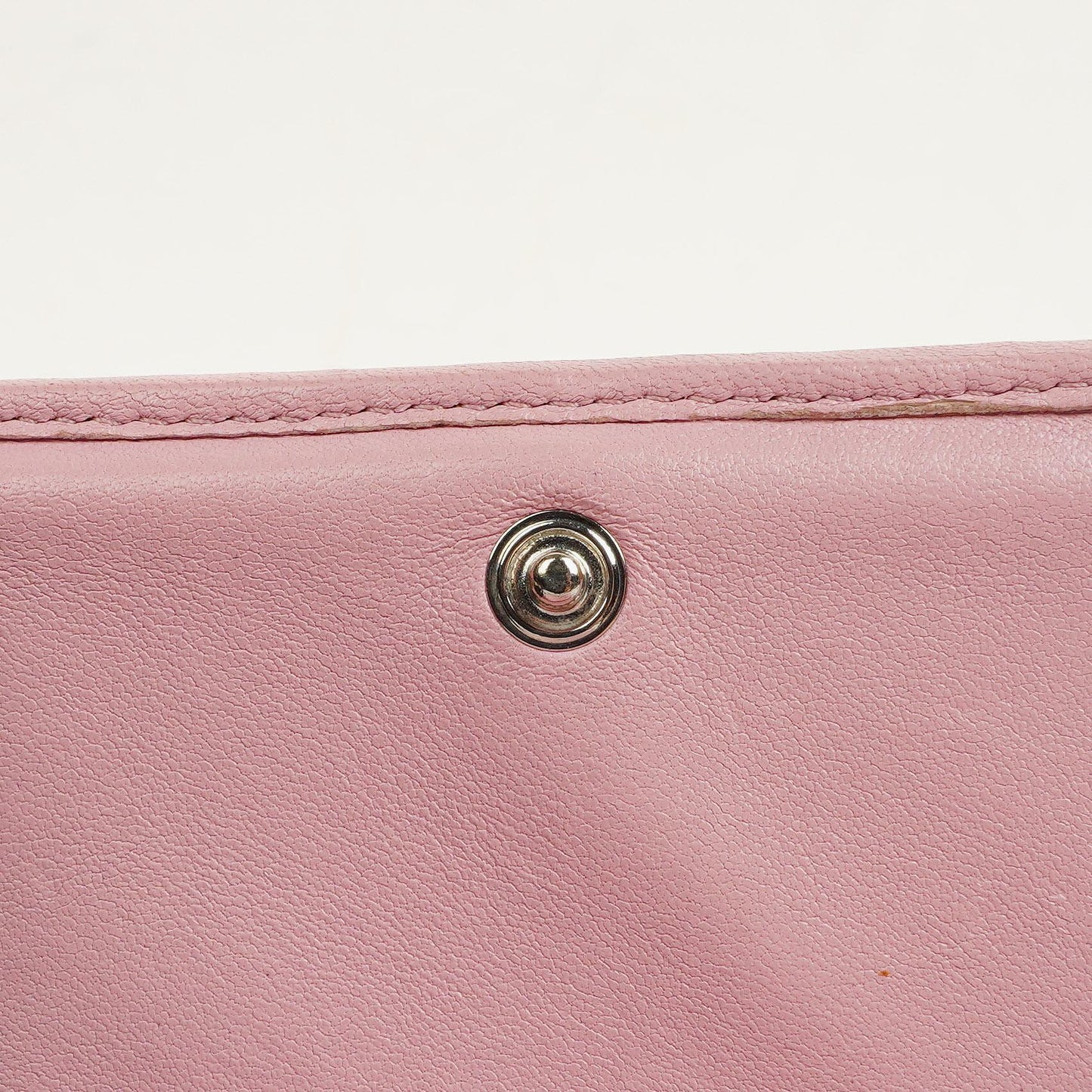 Chanel 19 Kleine Flap Geldbörse in Pink, gesteppt