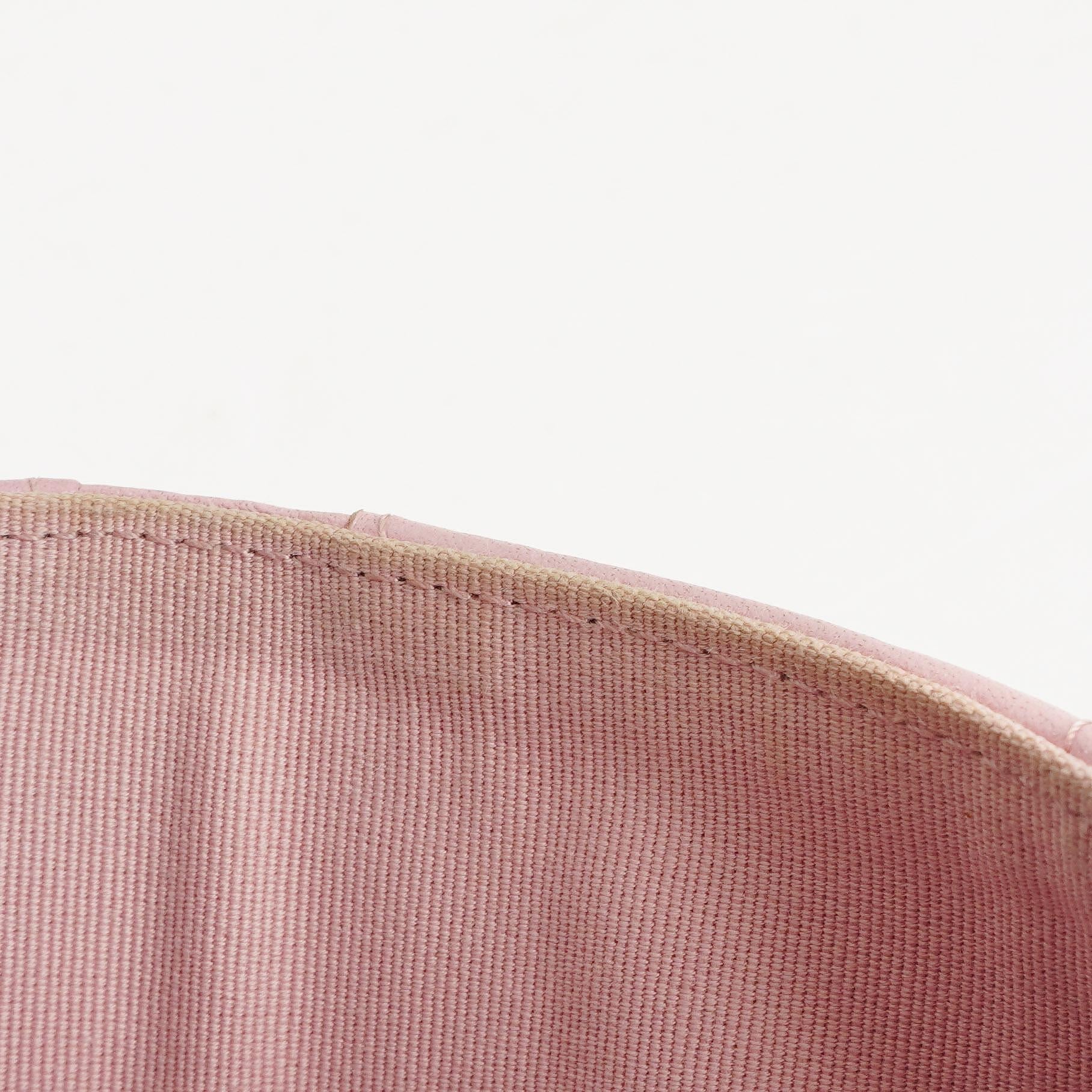 Chanel 19 Kleine Flap Geldbörse in Pink, gesteppt