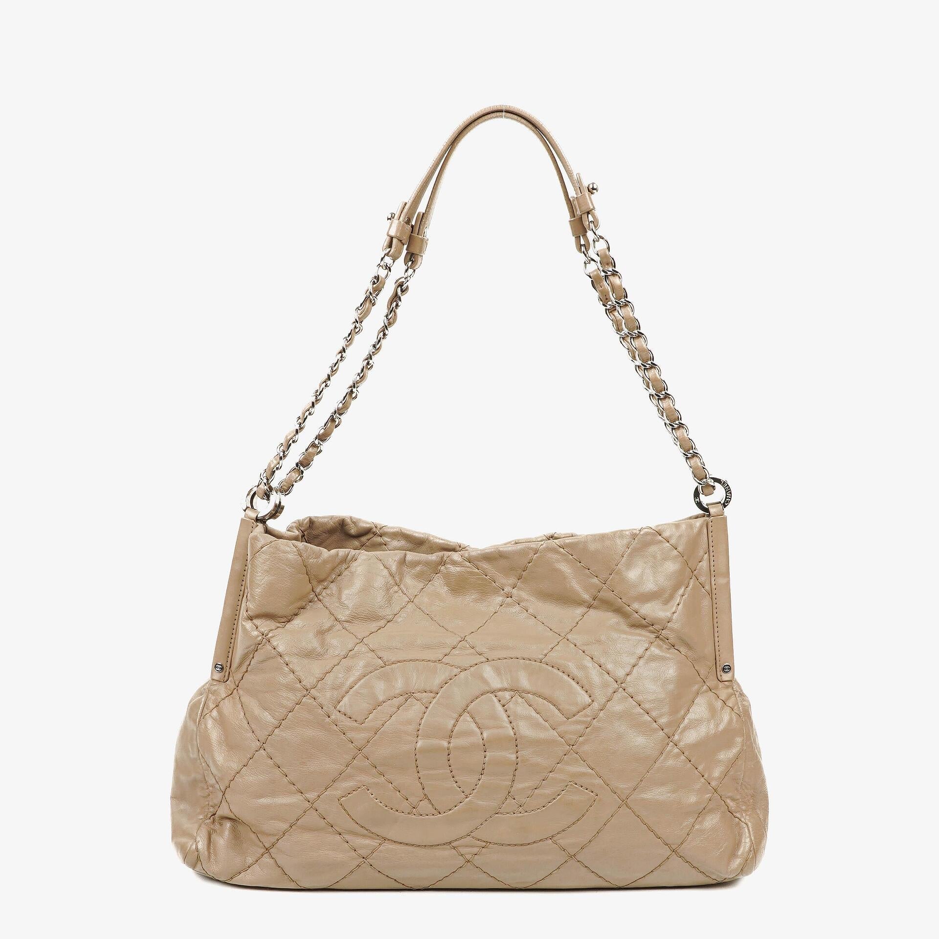 Chanel Sea Hit Small Tote Tasche aus Kalbsleder