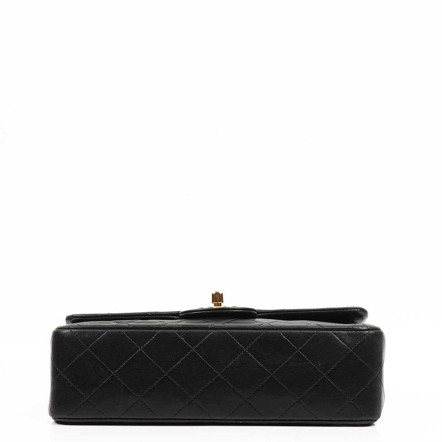 Chanel Small Classic Lammleder Double Flap Tasche mit 24K Goldplattierten Beschlägen
