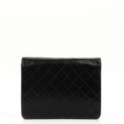 Chanel kleine Classic Flap Tasche aus Lammleder mit 24K vergoldeter Hardware