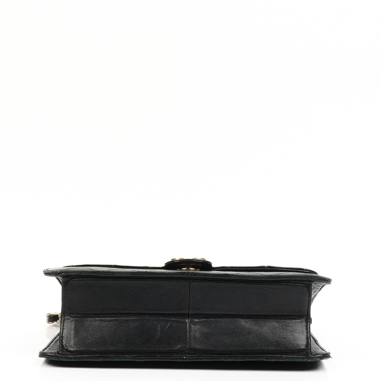 Chanel Small Classic Flap Bag aus Lammleder mit goldfarbener Hardware